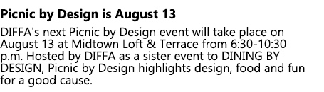 Picnic by Design is August 13