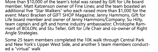 GFL Raises $30k+ at AIDS Walk
