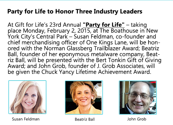 Party for Life to honor 3 industry leaders