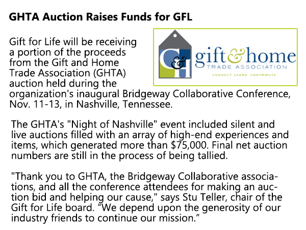 GHTA Auction Raises Funds for GFL